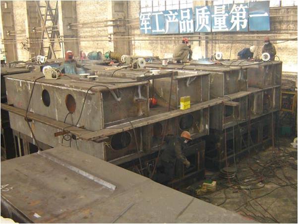 海洋工程  升降基础制作